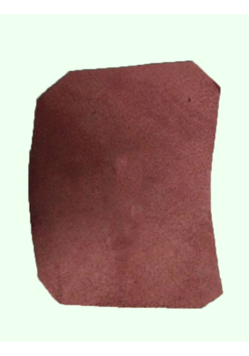  Citroën ID/DS Centre pillar trimming lower part red leather L Citroën ID/DS 