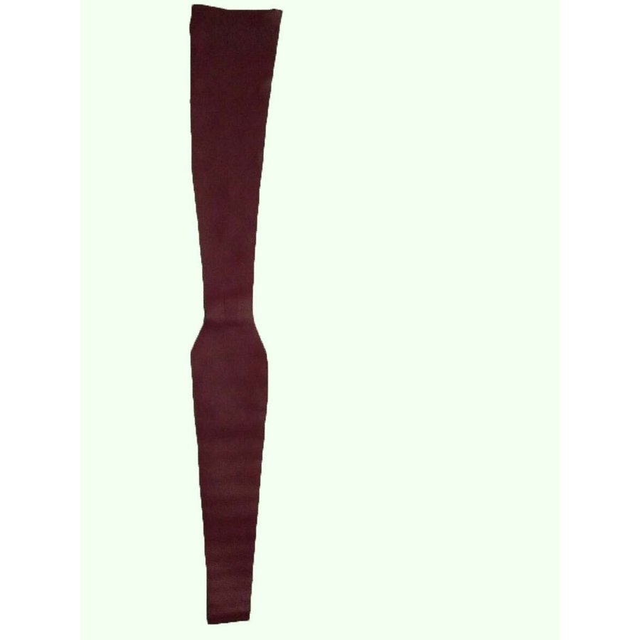 Centre pillar trimming upper part red leather L Citroën ID/DS-1