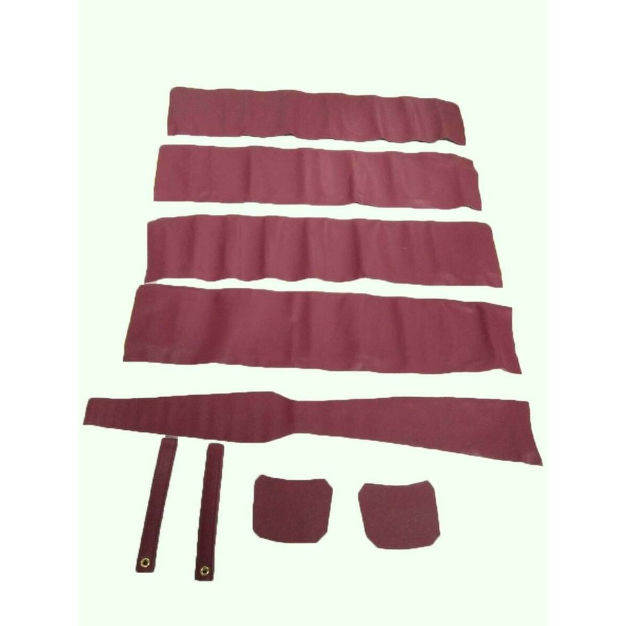 Pallas set rood leer Citroën ID/DS-1