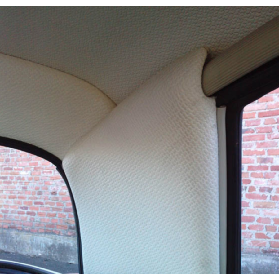 Set[2] voor bekleding van de binnenkant van de C stijl in wit skai Citroën ID/DS-2