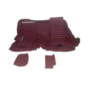 thumb-Original rear bench cover red leather (seat: 1 piece back: 4 pieces) Citroën SM-2