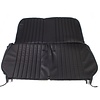 2CV Original seat cover set in black leatherette for foldable rear bench Dyane Citroën 2CV