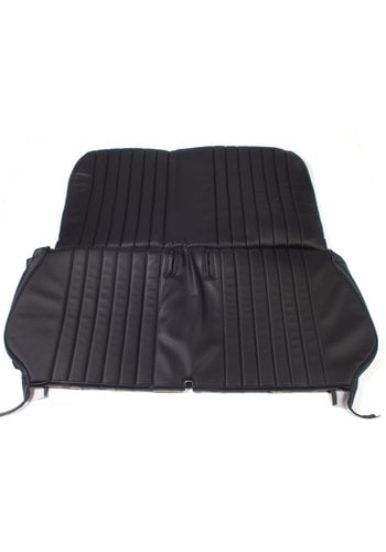  Citroën 2CV Original seat cover set in black leatherette for foldable rear bench Dyane Citroën 2CV 
