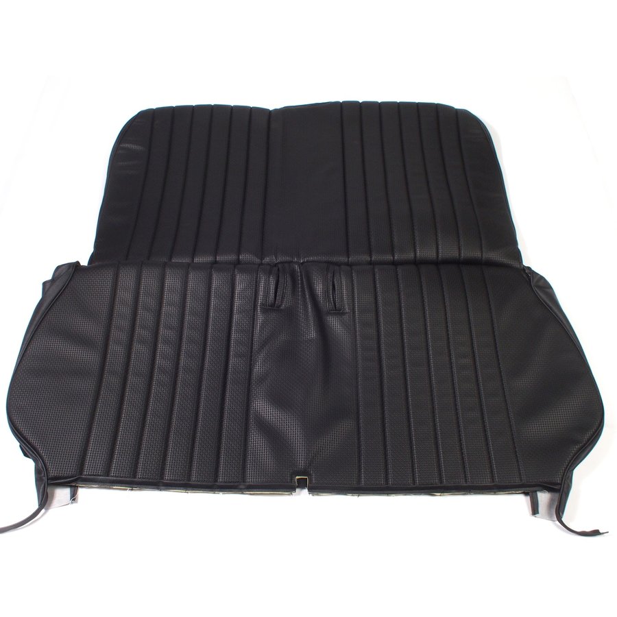 Housse d'origine pour banquette AR repliable en simili noir pour Dyane Citroën 2CV-1