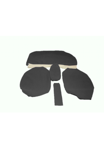  Citroën ID/DS Rear bench cover old model wide armrest gray cloth Citroën ID/DS 