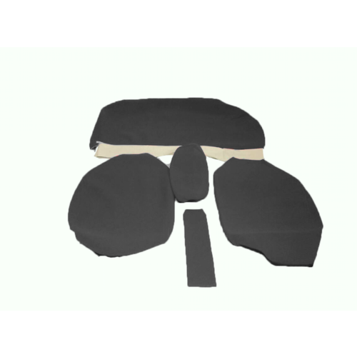  Citroën ID/DS Garniture pour banquette AR en étoffe grise accoudoir large Citroën ID/DS 