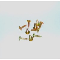 thumb-Tapping screw wide head yellow galvanized diam 45 mm length 20 mm Sold by 10 pcs-1