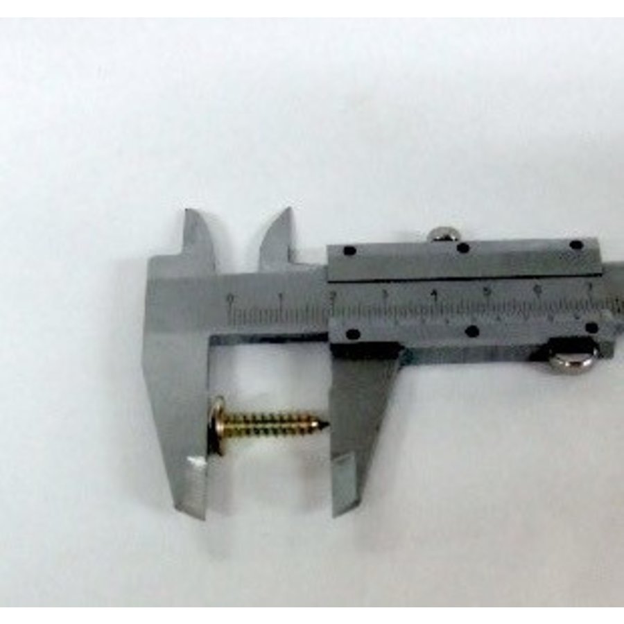 Schraube (diam 45mm) L = 20 mm gelbverzinktFastenerMaterial-2