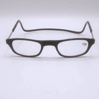 thumb-Lunettes mecano avec lanière de cou avec branches réglables et avant click facile magnétique +150-2