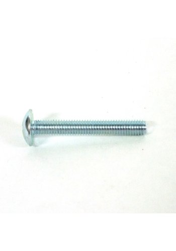 Plaatschroef M5 x 35 mm met brede kop kruiskop verzinkt 