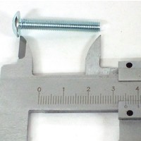 thumb-Screw M5 x 35 mm with large head for cross screwdriver-2