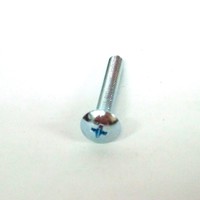 thumb-Plaatschroef M5 x 35 mm met brede kop kruiskop verzinkt-3