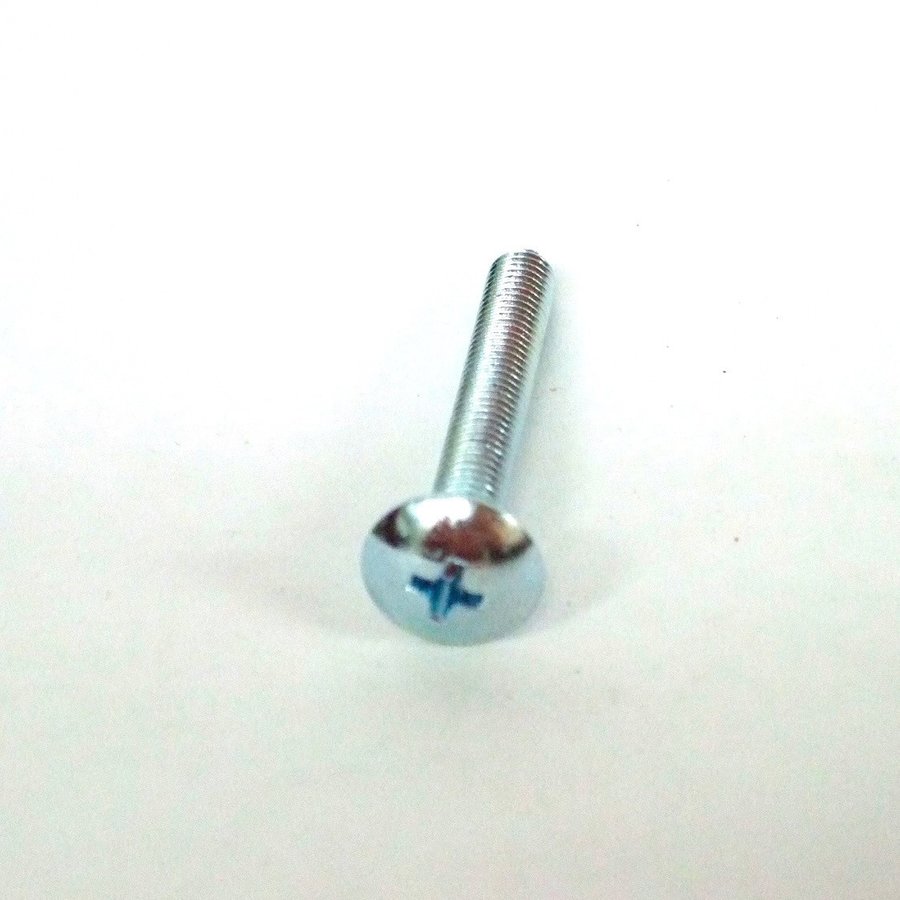 Plaatschroef M5 x 35 mm met brede kop kruiskop verzinkt-3