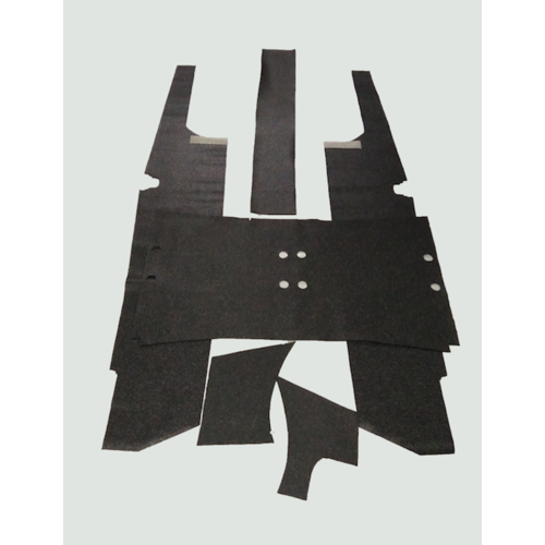  Citroën ID/DS Jeu de garniture de sol 6 pieces gris foncé Citroën ID/DS 