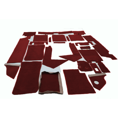  Citroën SM Complete vloermatset rood Citroën SM 