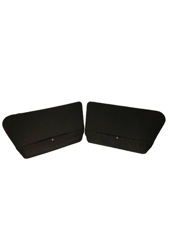  2CV Set of 2 doorpanels black leatherette for Acadiane 