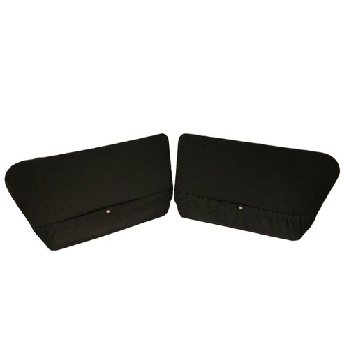  2CV Set of 2 doorpanels black leatherette for Acadiane 