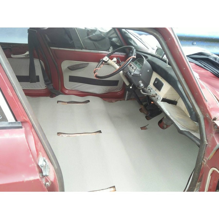 Vloerbekleding Ami 6 licht grijs Citroën ID/DS-2