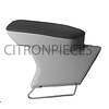 Citroën ID/DS Accoudoir central complet garni tissu gris et simili mastic Citroën ID/DS