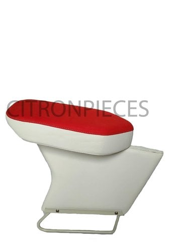  Citroën ID/DS Central armrest bright red cloth Citroën ID/DS 