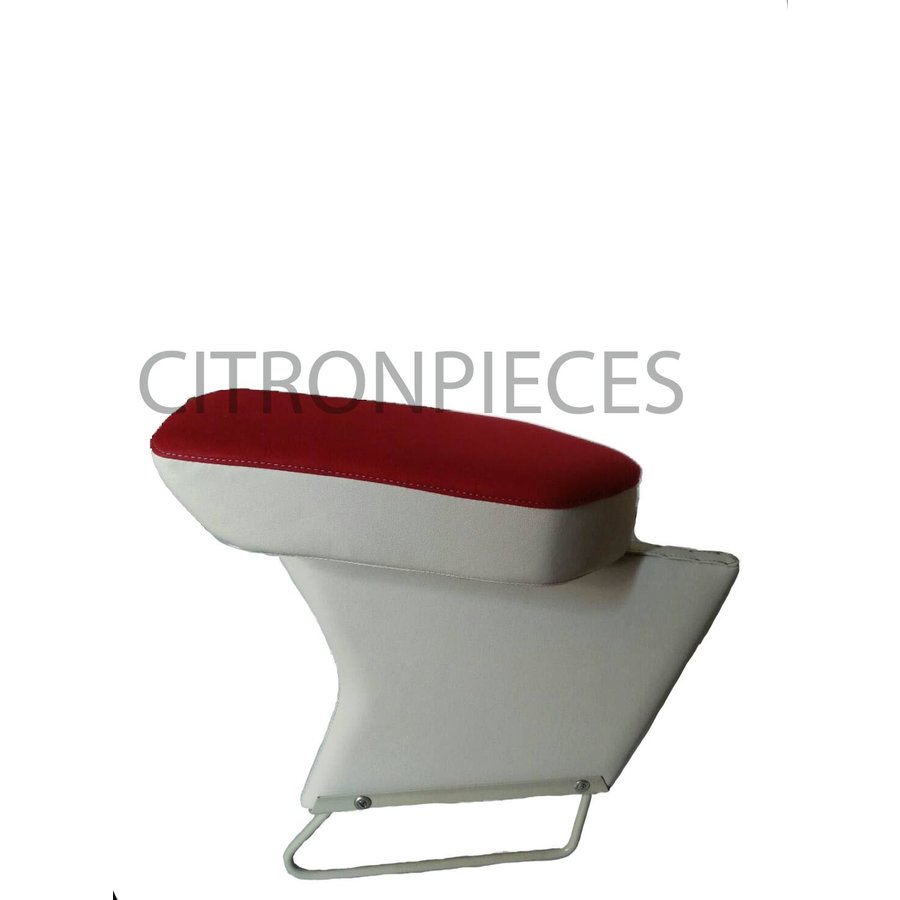 Central armrest red cloth Citroën ID/DS-1