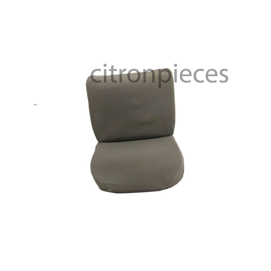 Front seat cover old model gray cloth Citroën ID/DS-1