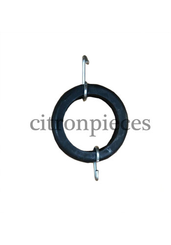  Citroën 2CV Set of 44 opspanrubbers INCLUSIEF HAKEN voor 1 voorstoel of 1/2 bank Dyane/Ami6/HY Citroën 2CV 