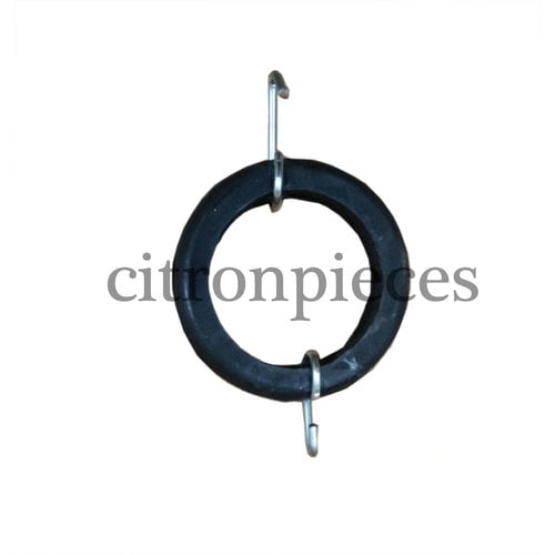  Citroën 2CV Set of 44 opspanrubbers INCLUSIEF HAKEN voor 1 voorstoel of 1/2 bank Dyane/Ami6/HY Citroën 2CV 