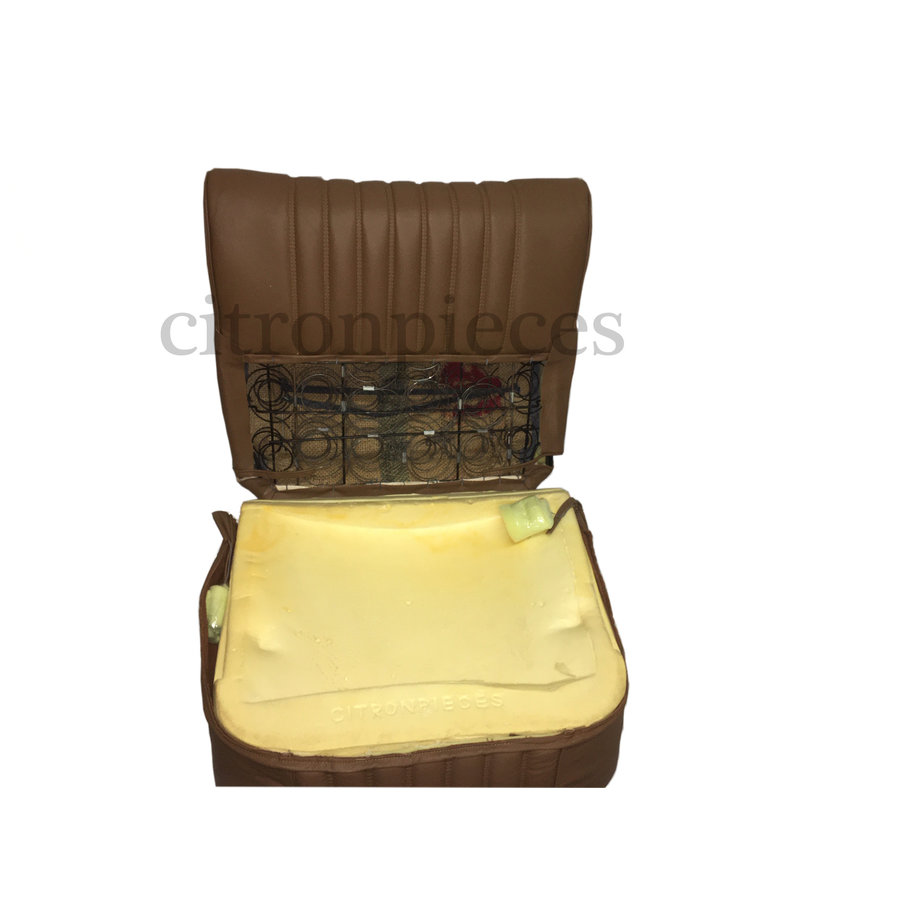 Half mounted front seat brown leather Citroën ID/DS-3