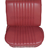 ID/DS Front seat cover red leather Citroën ID/DS