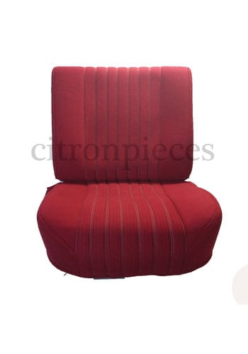  Citroën ID/DS Front seat fully mounted pallas 70-73 red cloth Citroën ID/DS 