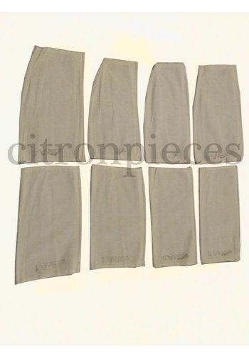  Citroën 2CV 4 supports en jute pour banquette de DYANE Citroën 2CV 