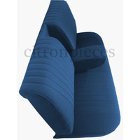 thumb-Rear bench fully mounted pallas 70-73 blue cloth Citroën ID/DS-2