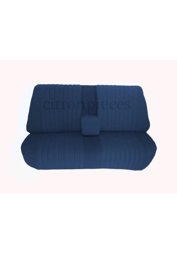  Citroën ID/DS Mounted rear bench in blue cloth (central part 2 tones) Citroën ID/DS 