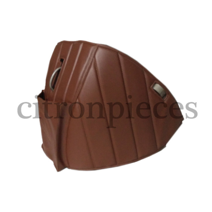 Sound proofing cover recovering the motor separation unit brown leatherette Citroën HY-3