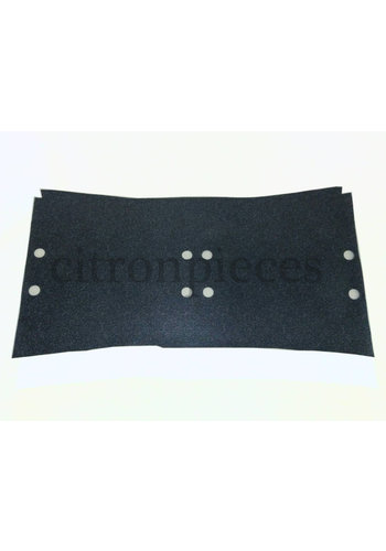  Citroën ID/DS Floor trim under front seats in vinyl laminated with underlayer Citroën ID/DS 