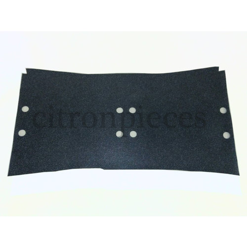  ID/DS Floor trim under front seats in vinyl laminated with underlayer Citroën ID/DS 