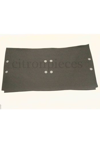  Citroën ID/DS Vloerbekleding licht grijs oude type gelamineerd [+/-1245 x750] 4mm Citroën ID/DS 