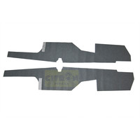 Dorpelbekleding donker grijs Citroën ID/DS