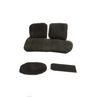 thumb-Garniture pour banquette AR PA en étoffe gris (partie centrale en deux tons) pour assise 1 pièce dossier 4 pièces Citroën ID/DS-2