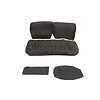 ID/DS Garniture pour banquette AR en étoffe gris unie pour assise 1 pièce dossier 4 pièces Citroën ID/DS