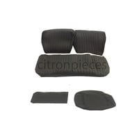 thumb-Rear bench cover pallas from 69 gray cloth Citroën ID/DS-1