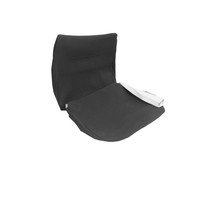 thumb-Garniture siège AV en étoffe gris unie pour assise + dossier Panneau de fermeture en simili blanchâtre imprimé gauffre Citroën ID/DS-2