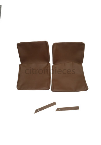  Citroën ID/DS Original Sitzbezug Satz für 2 Klappsitz Break targa-bezogen braun Citroën ID/DS 