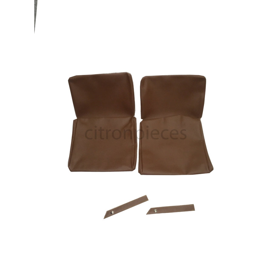 Strapontin cover brown leatherette Citroën ID/DS-1