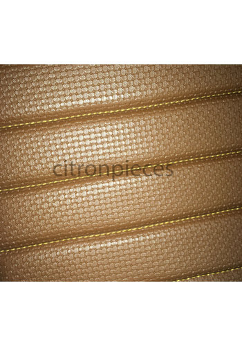  Citroën ID/DS Garniture origine banquette AR BK (en 2 pièces) simili marron (assise 2 pièces dossier 2 pièces) Citroën ID/DS 