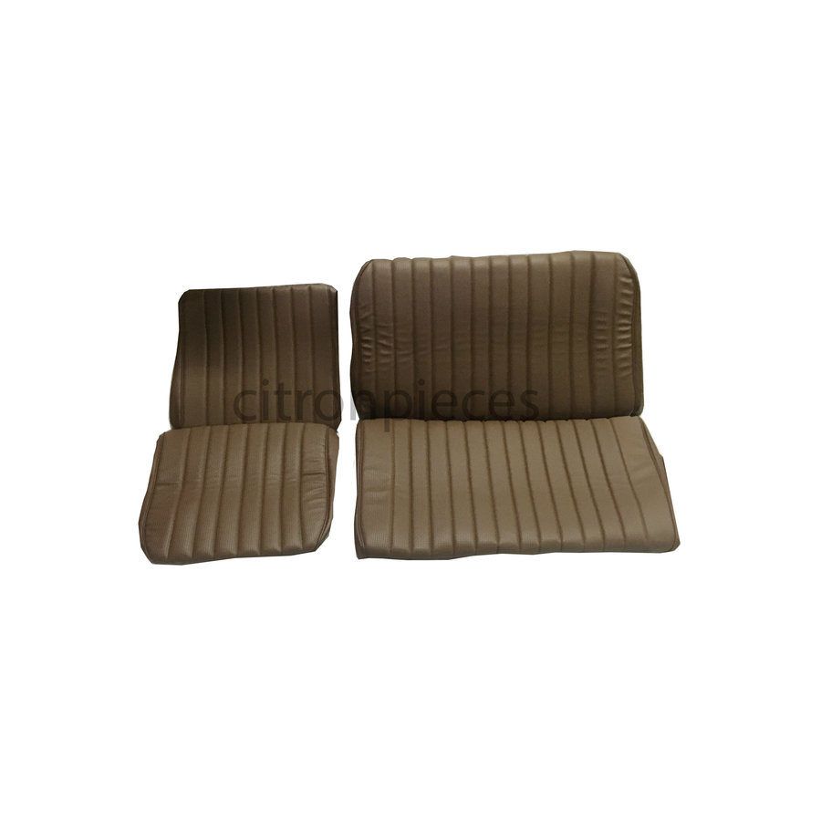 Rear seat safari brown leatherette Citroën ID/DS-2