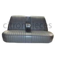 thumb-Rear bench newly trimmed in black leatherette Citroën ID/DS-4