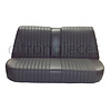 ID/DS Rear bench newly trimmed in black leatherette Citroën ID/DS
