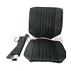 ID/DS Front seat black leatherette Citroën ID/DS